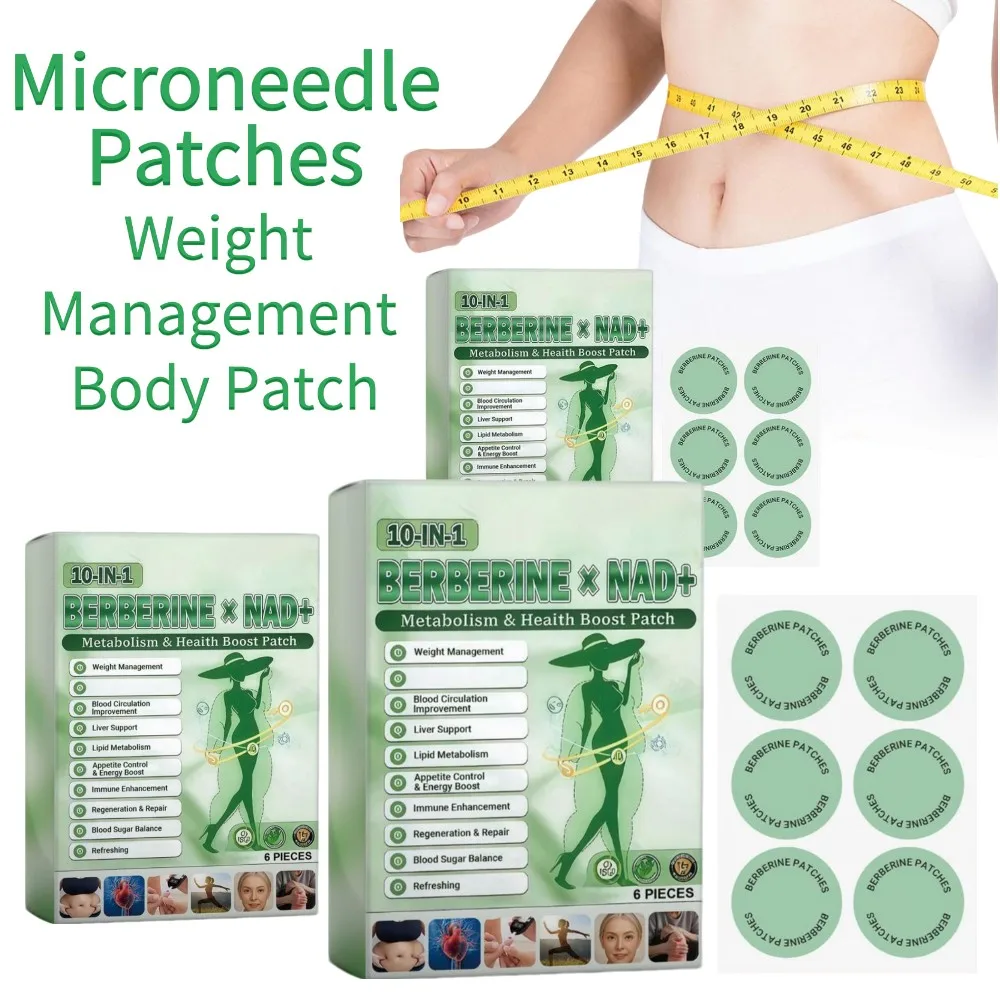 

Microneedle Patches Weight Management Body Patch Skin Easy To Use Friendly Daily External Care Portable Slimming Sticker