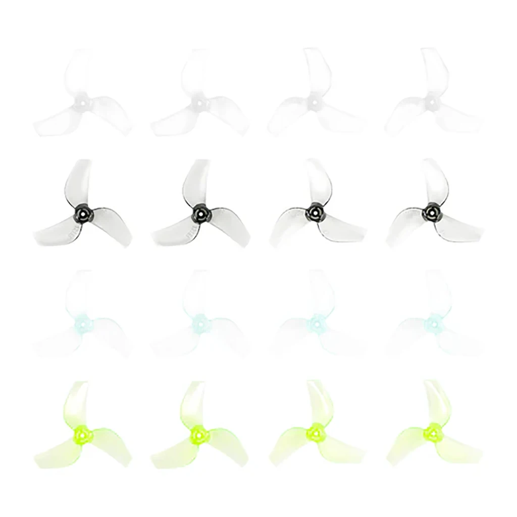 Gemfan 1219S 3 Paddle Propellers 1.0mm Shaft For 0702 0802SE Brushless Motor For Meteor65 Meteor65 Pro Air65 Drone Quadcopter