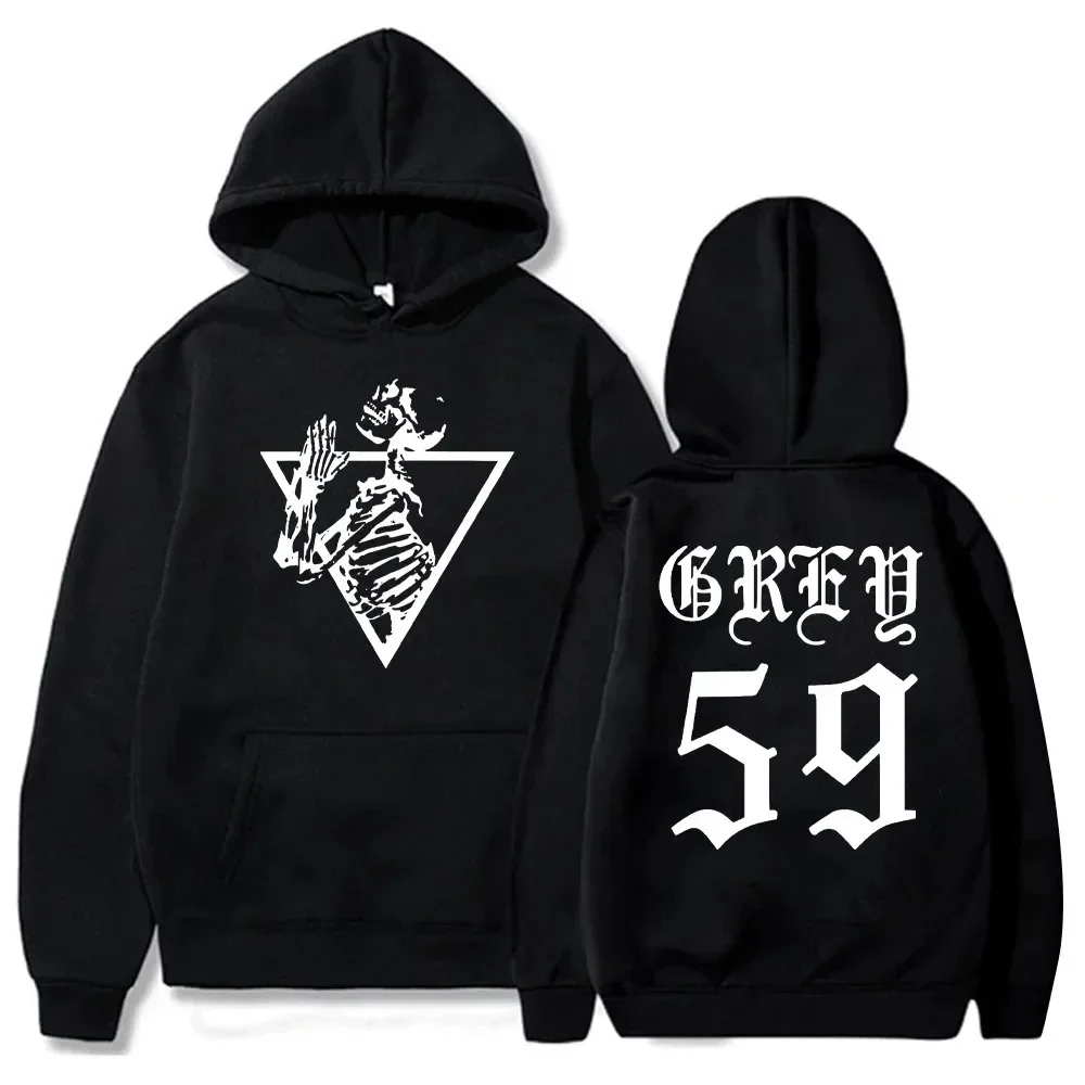 

Модные худи и свитшоты G59 Skeleton в стиле хип-хоп с принтом, унисекс, повседневные, удобные, мягкие, флисовые, осенние