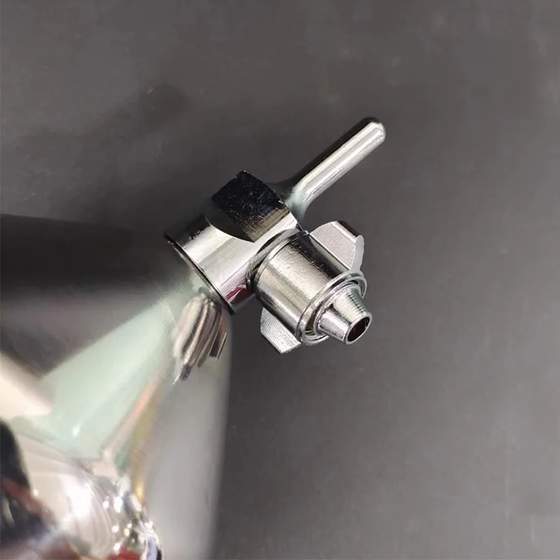 Adequado para david biss 502 pistola de gravidade copo acessórios 400ml pote liga alumínio pistola pneumática capacidade copo