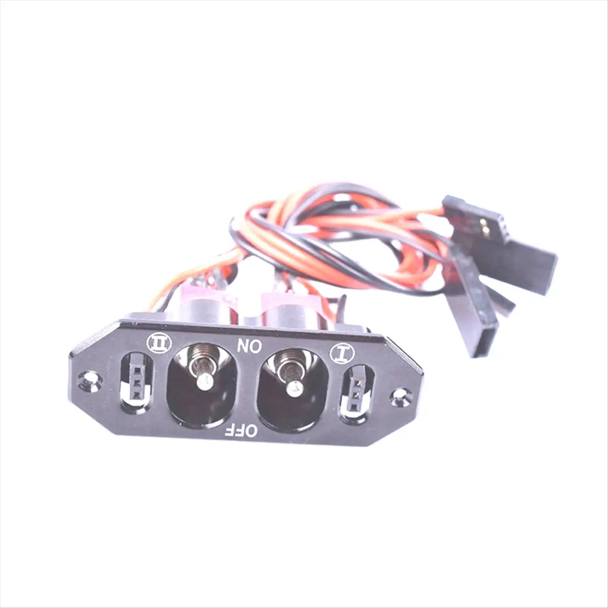 ■★New Arrival Fashion  RC Dual Heavy Duty Switch for Gas Planes Comes with Battery Charge Outlet Made of CNC Aluminum in Anodize