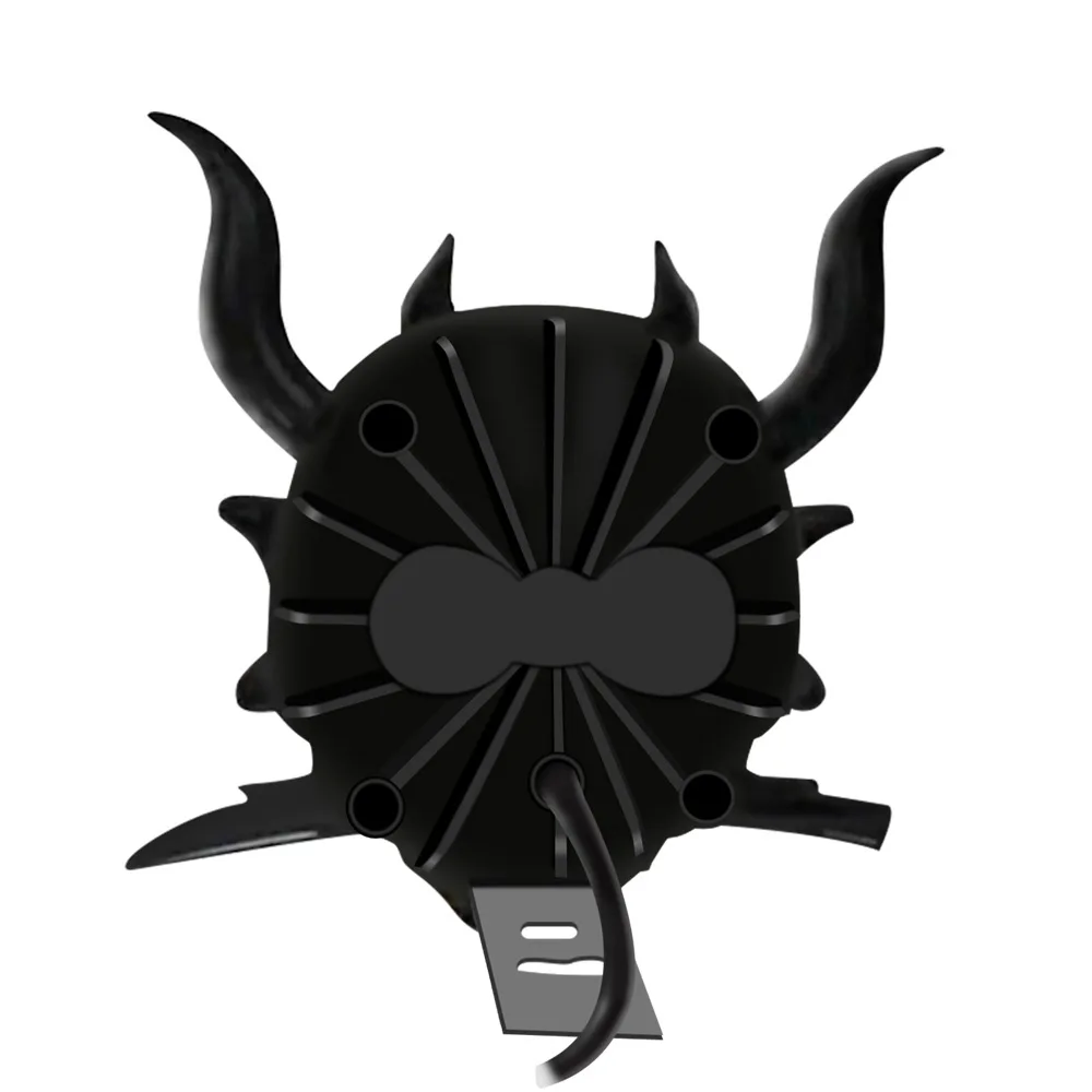 Spider motorcycle spotlights, white and yellow double lens modified led electric vehicle spotlights
