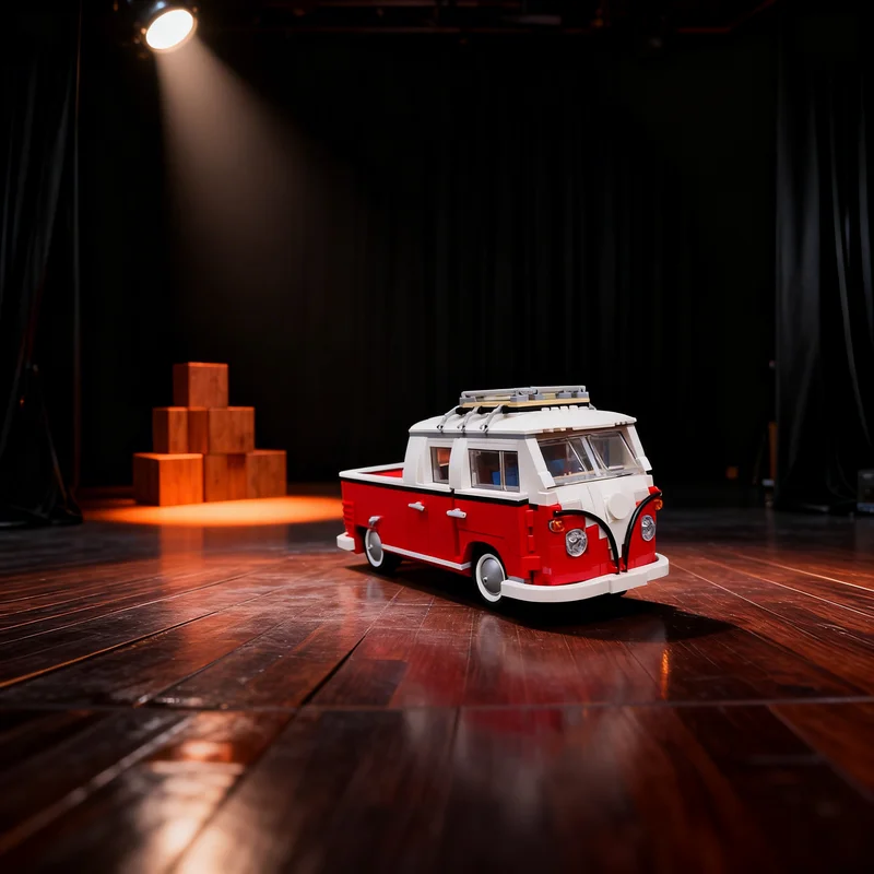 

1048pcs MOC VW T1 Doka Alternate Creator Expert Model Building Blocks Construction Christmas Gifts Toy Creative DIY Idea Brick