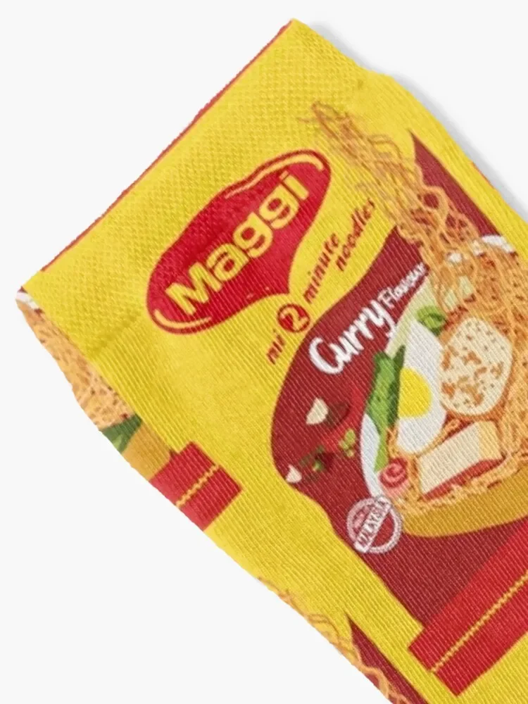 maggi noodle 2-minute pack: curry flavour Socks winter gifts Children's Mens Socks Women's