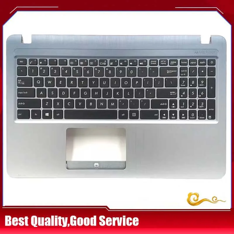 YUEBEISHENG           New/org For ASUS X540 X540L X540S C520U FL5700U F540U R540U A540U palmrest US keyboard upper cover