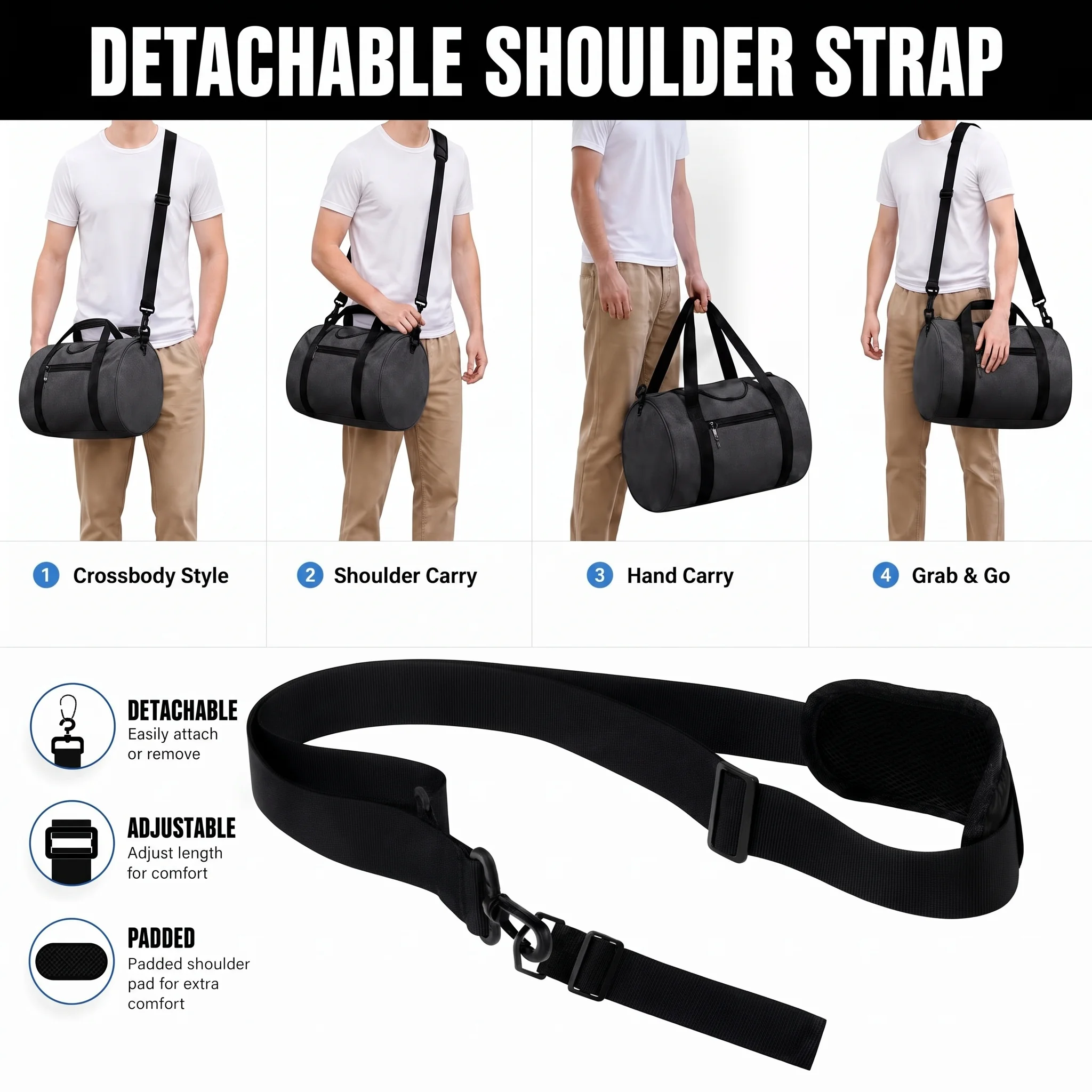 Adjustable Lawn Mower Backpack Straps Nylon Padded Belt Shoulder Strap Harness For Brush Cutter Trimmer Brush Cutter Accessories