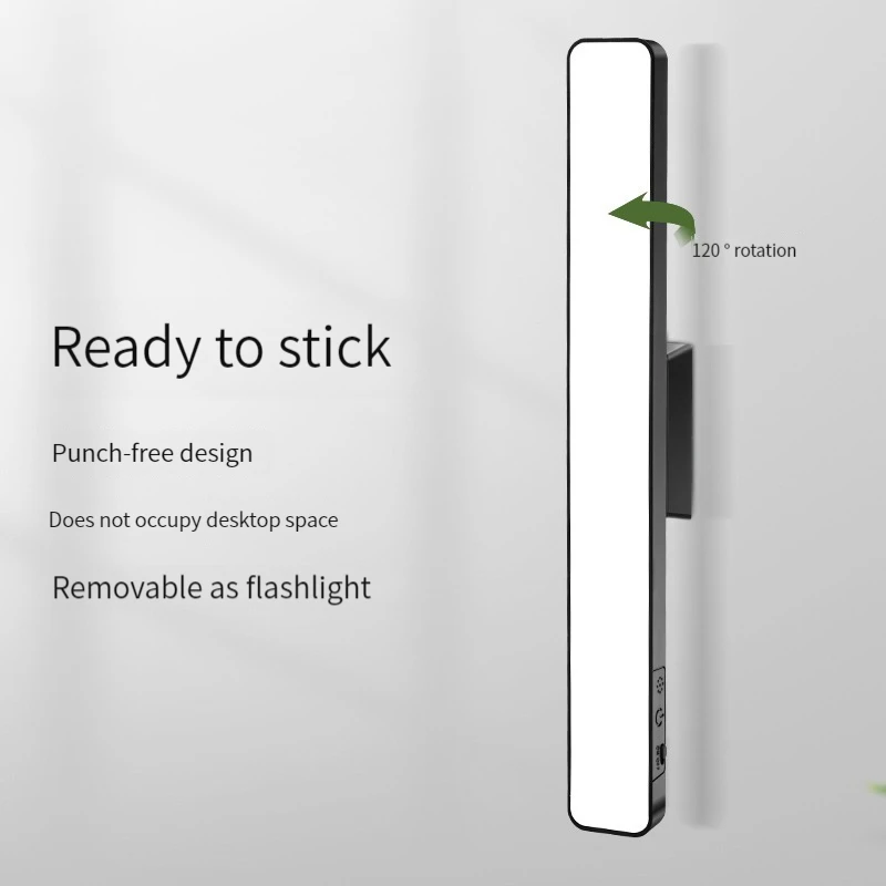 Magnetic Cool Lamp LED Small Table Lamp USB Charging Eye Protection Desk College Dormitory Bedroom Study Bedside Lamp