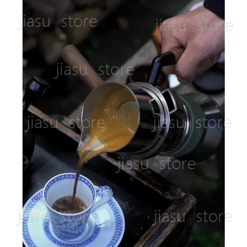 

Stainless Steel Espresso Steam Mocha Pot Extractor 58Mm