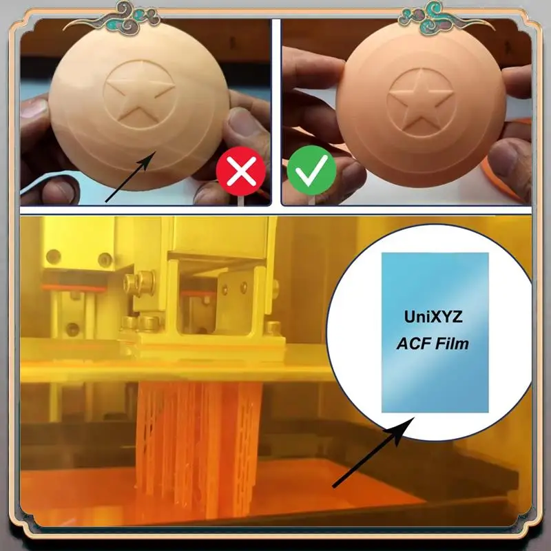 Durable 2Pcs ACF Release Film For ANYCUBIC Photon M5S, M5S PRO, M7 Pro SLA LCD 3D Printer ACF Release Film