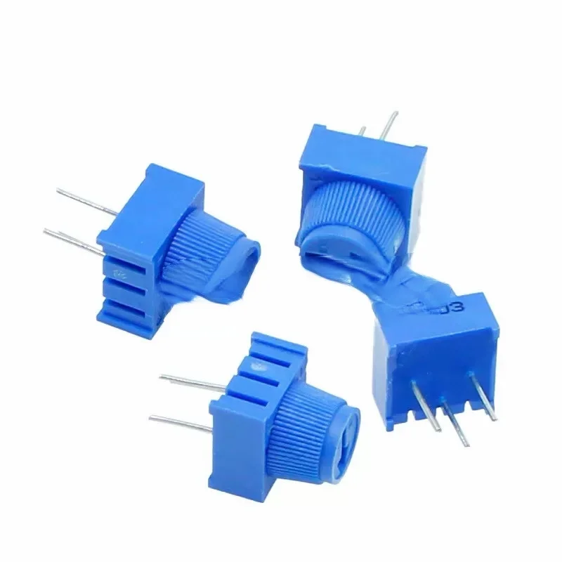 3386P-1-103 Top Adjustment with Cap 10K Precision Adjustable Potentiometer Direct Insert  Protection Potentiometer Resistor
