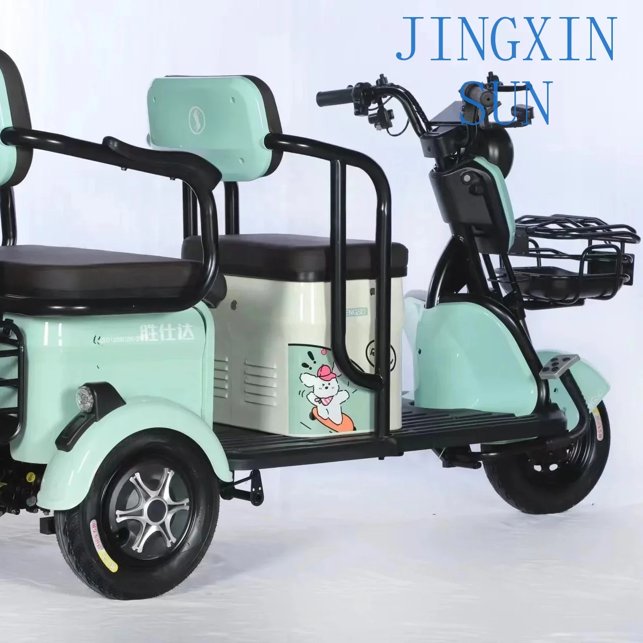 The elderly disabled 48V/60V 20AH tricycle 3 wheels 500W electric scooter