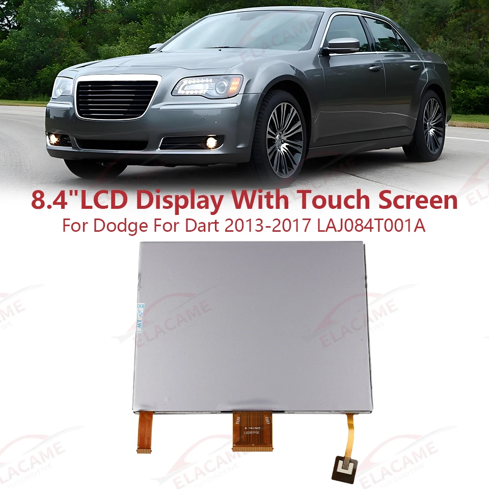 

8,4-дюймовый LAJ084T001A ЖК-дисплей с сенсорным экраном для Doddge Chrysler 300C Grand Cherokee Fiat Maserat, аксессуары для автомобильной навигации