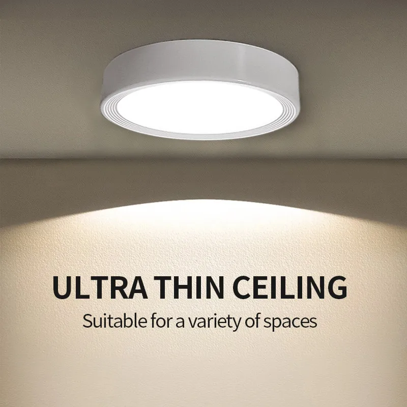 

Round LED ceiling light for kitchen, bedroom, porch, living room surface mount light AC 220V 3 W 5W 7W 12W