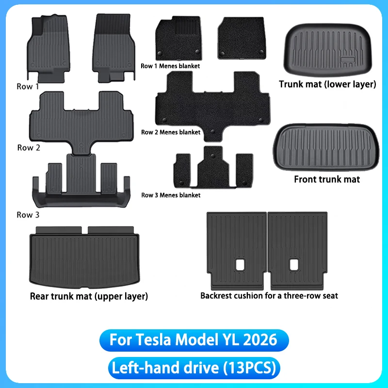13PCS LHD