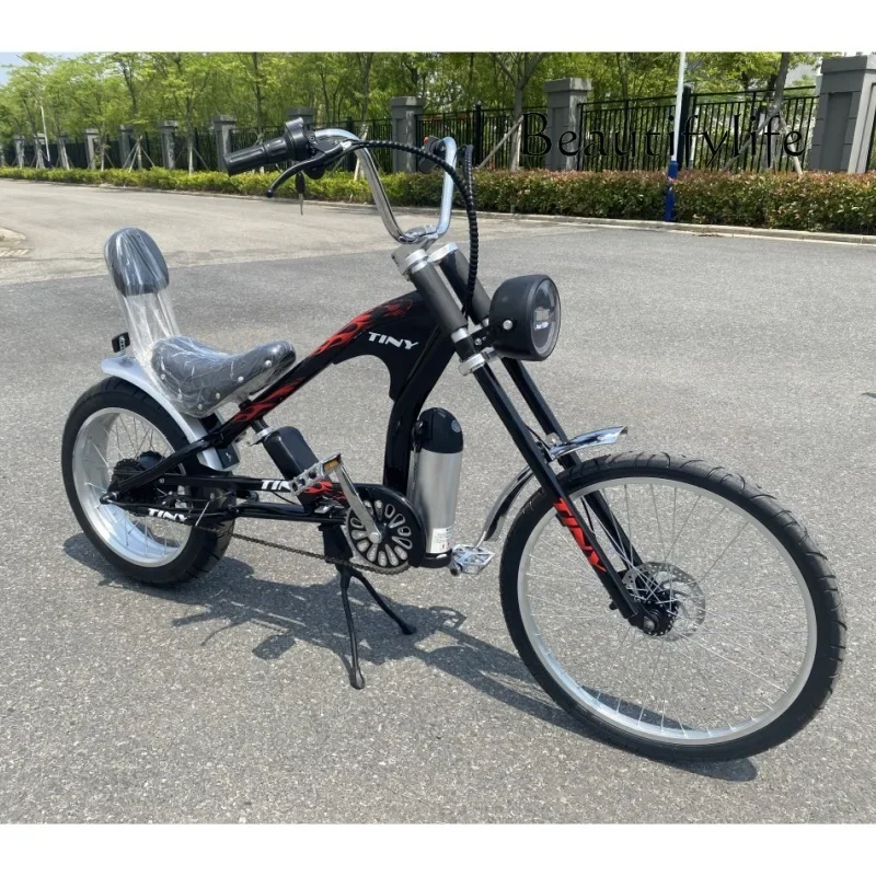 X40 Domineering New Car, High Carbon Steel Casual And Comfortable Wagon, Lithium Battery Brushless Motor Moped