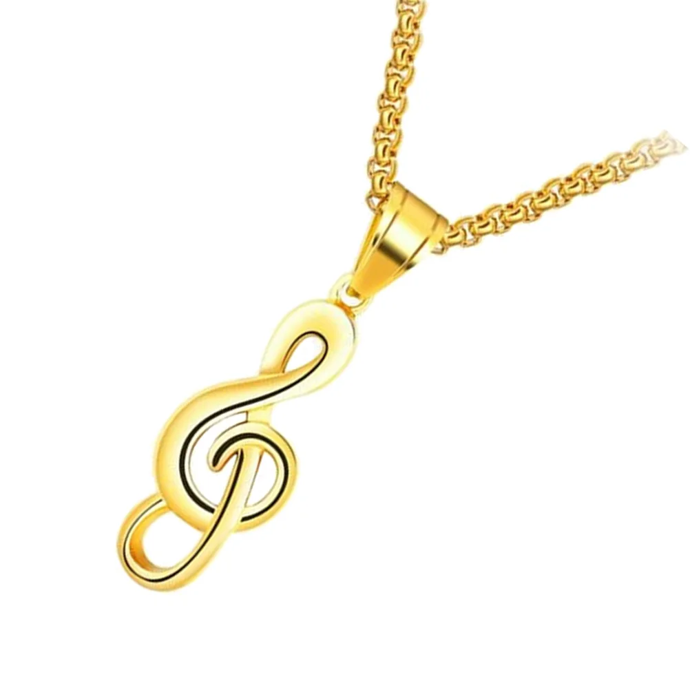 

Music Symbol Necklace Valentine Jewelry for Her Bracelets Necklaces Men Pendant Chain Locket Men's Fashion