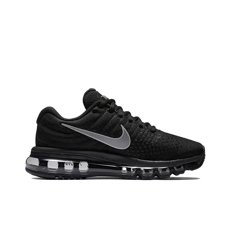 Nike Air Max 2017 Mesh Shock-absorbing Anti Slip Wear-resistant Low Cut Casual Running Shoes For Men And Women