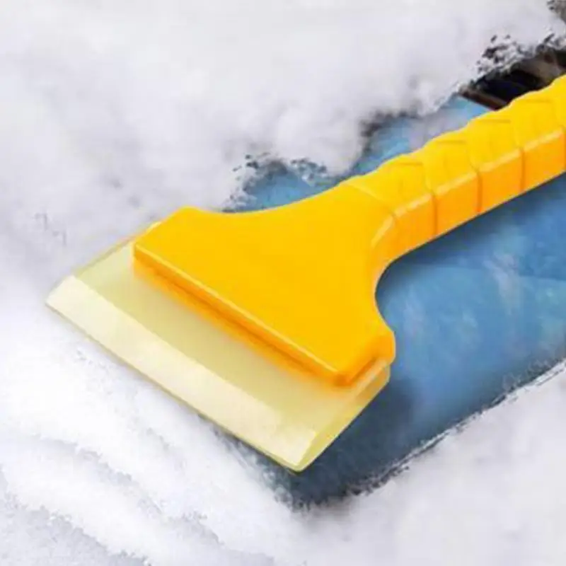 Snow Brush Ergonomic Multifunctional Portable Snow Removal & Frost Remover For Morning Driveway Trucks Home Parking Outdoor