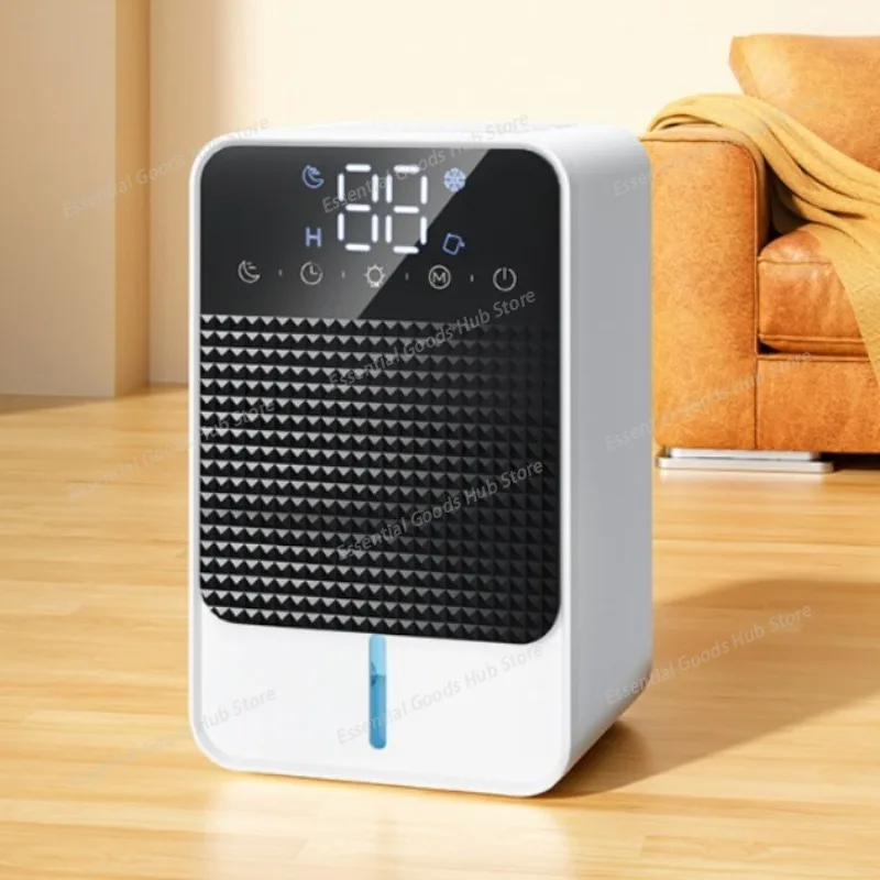 dehumidifier for home use, suitable for bedrooms and basements, a dryer with timing function and display, semiconductor air