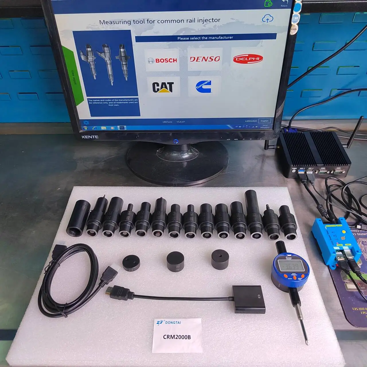 CRM2000B Common Rail Injector Repair and Measuring Tools Stage 3