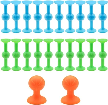 Sticky Sucção Dart Fidget Toy para Adultos e Crianças, Indoor e Outdoor Stress Reliver Brinquedos, Soft Sucker Dardos Game Set, Festa ao ar livre