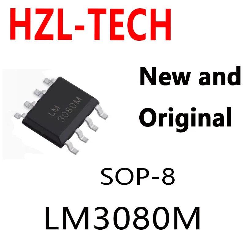 5PCS  LM3080MX SOP-8 LM3080 SOP  SOP8 LM3080M