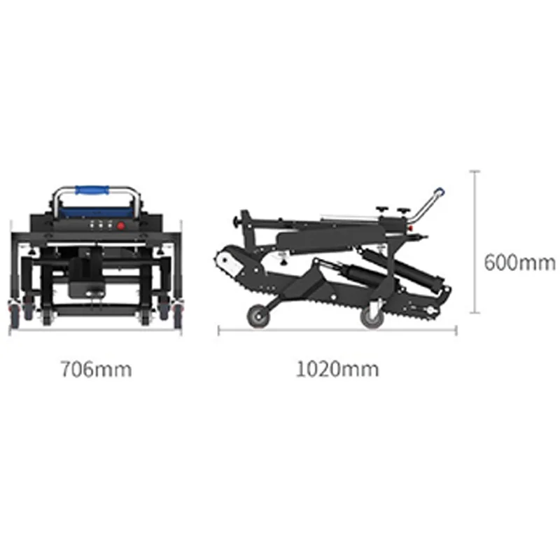 New Electric Stair-Climbing Hand Truck, 200KG Load Capacity, for Moving Appliances in High-Rise Buildings(Customized)