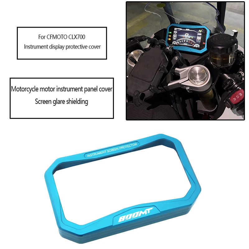 

For CFMOTO 800MT MT800 800 MT New Modified Instrument Cover, 800MTDisplay Screen Protective Case, Dust Cover, Aluminum Alloy