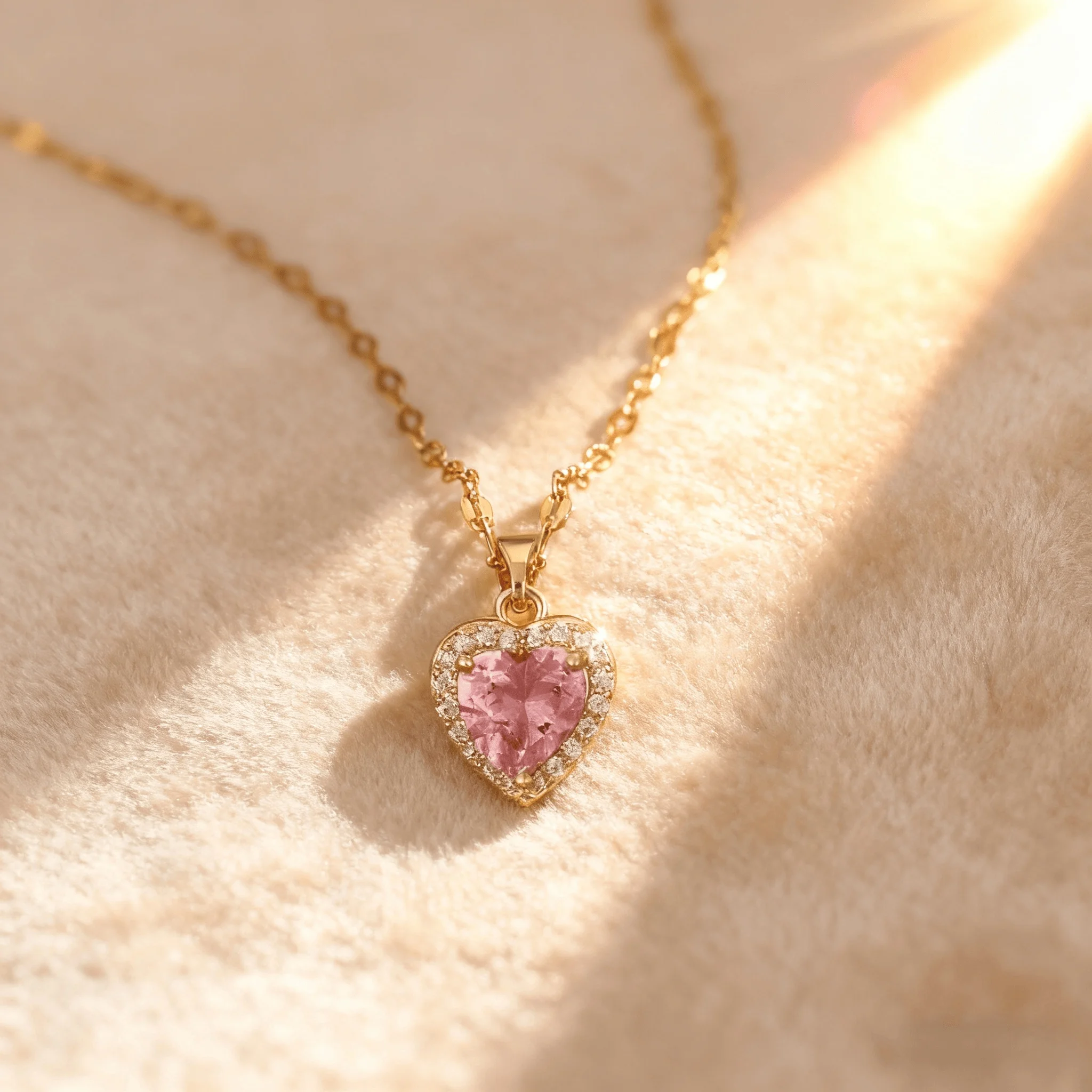 قلادة حب ملونة أنيقة للمجوهرات - مراجعة Luxury Lifestyle Jewelry وسعره