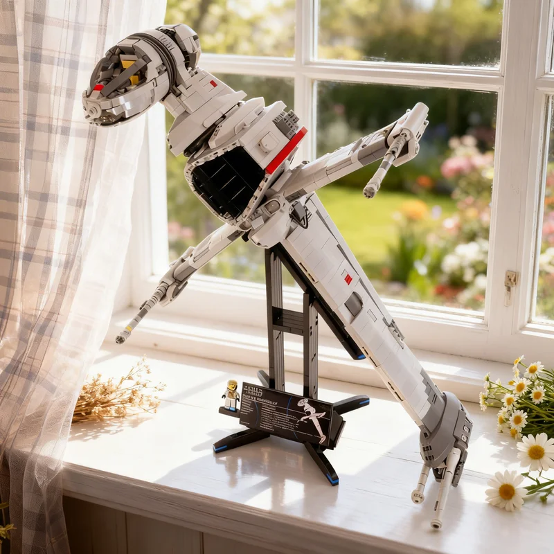 2484pcs MOC Star Battle UCS A SF-01 B-Wing Model Building Blocks Christmas Gift Birthday Collection Brick Creative Education