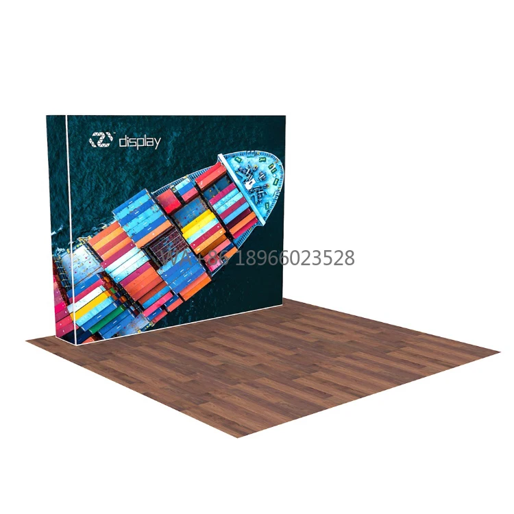 10x8ft Portable  Modular Pop up Fabric Backdrop Display Trade Shows Exhibition Stand Booth