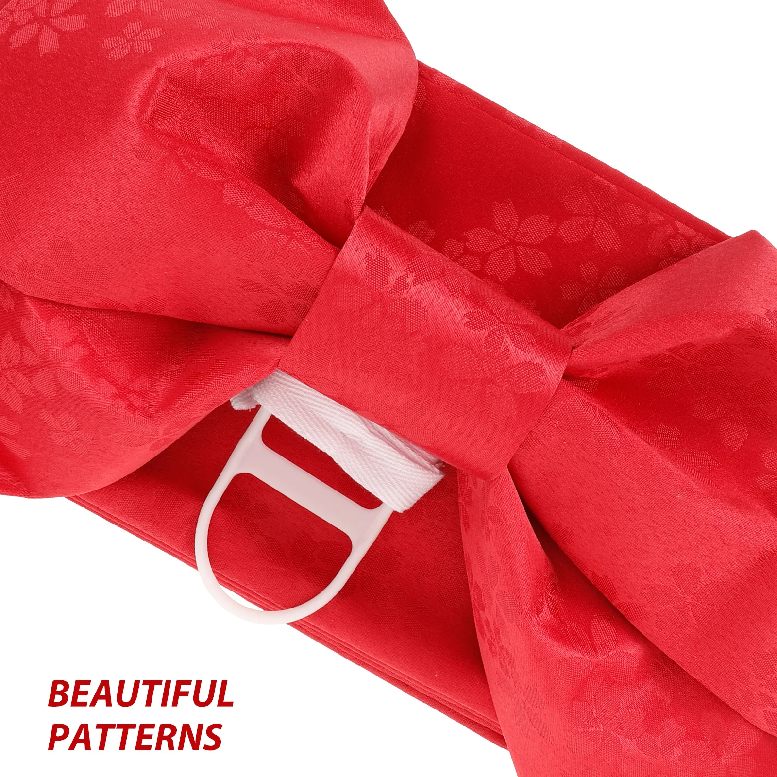 

1pc Kimono Yukata Belt Women Japanese Style Vintage Pattern Bow Waist Accessory Bathrobe Party Ceremony Lightweight Portable