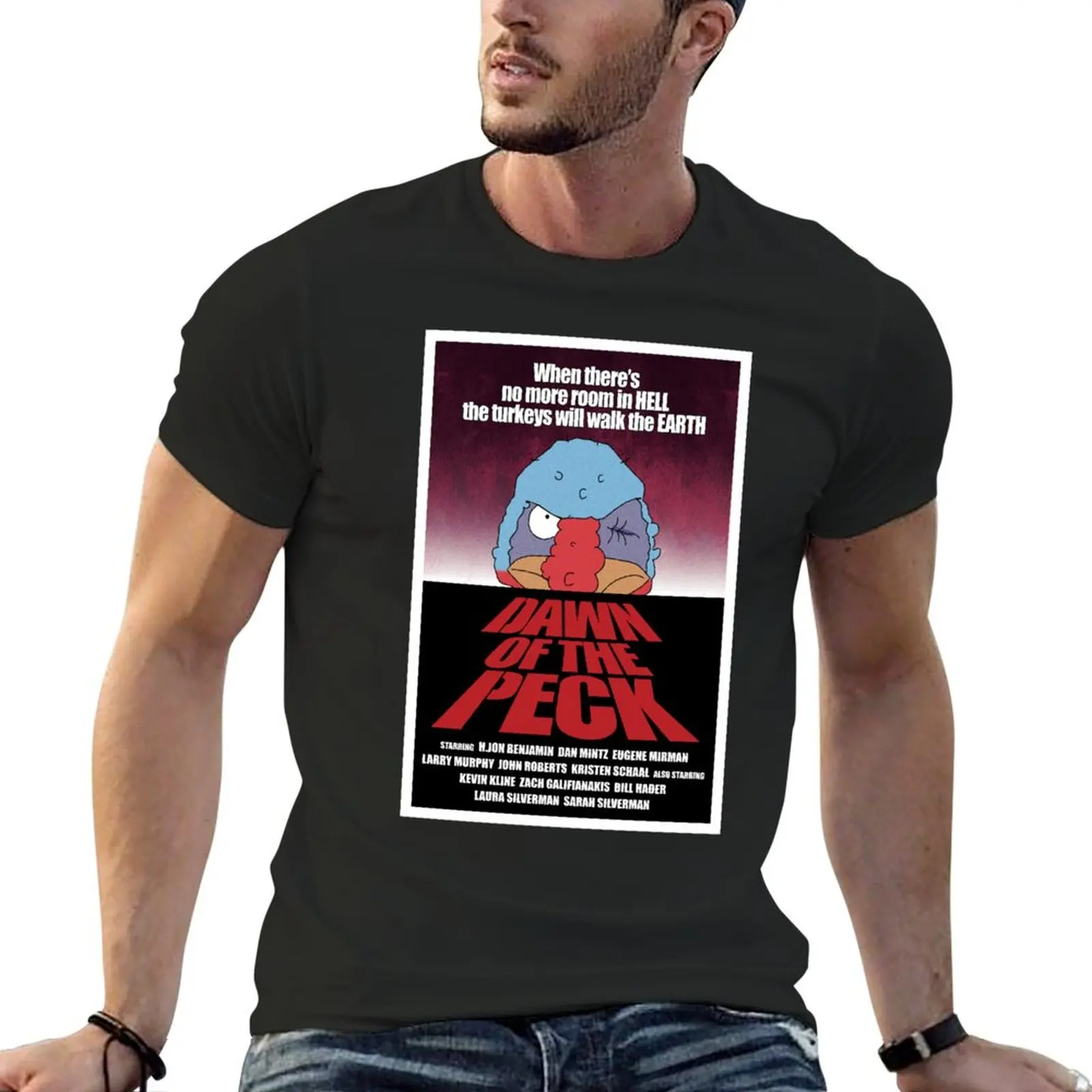 

DAWN OF THE PECK T-Shirt kawaii clothes new edition Men's t-shirt