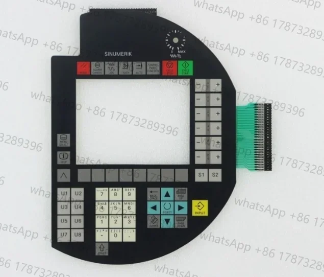 لوحة مفاتيح غشائية جديدة متوافقة مع Simens HT6 6FC5403 6FC5 403-0AA10-0AA1 مفتاح زر لوحة المفاتيح
