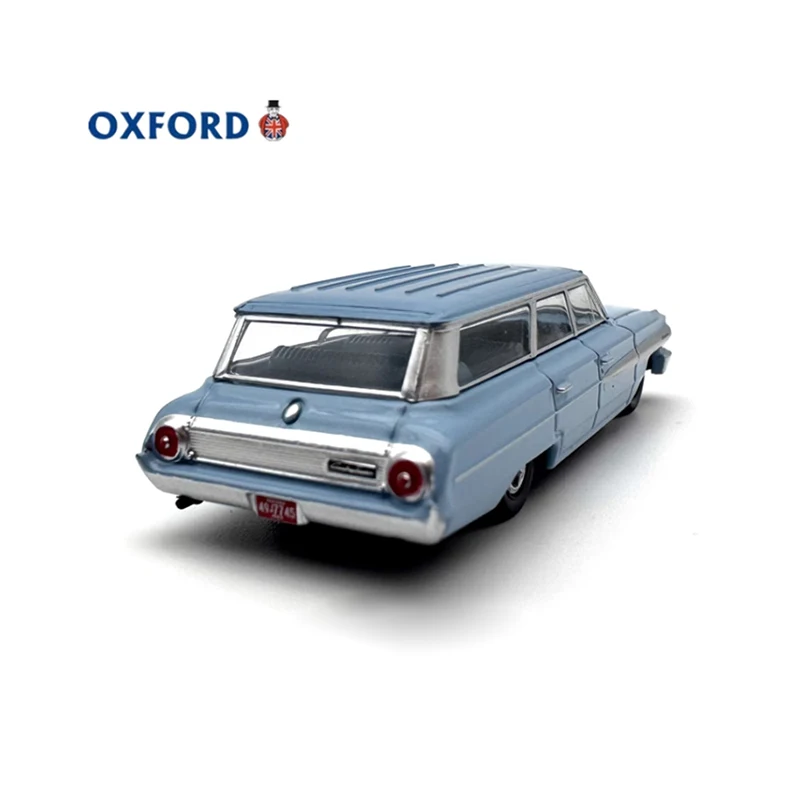 OXFORD Diecast 1:87 Scale Country Sedan 1964 Alloy Classic Car Model Finished Product Simulation Toy Collection Static Model