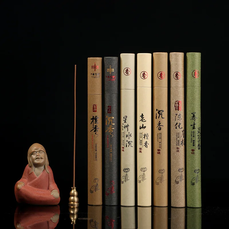 أعواد البخور من خشب الصندل الجبلي القديم، خشب العود، موجورت، عطر داخلي، للاستخدام المنزلي للعرض إلى بوذا والأكثر