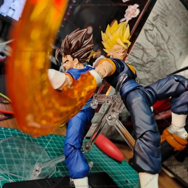 【السفينة خلال 24 ساعة】OC Toys Dragon Ball SHF Super Saiyan SSJ Veggetoo Son Goku Vegito 3.0 Figure Body Anime Action Figures #2