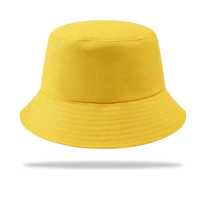 Custom DIY Logo Bucket Hat for Men Women Sun Beach Outdoor Fisherman Hats Unisex Chapeau Panama bucket Cap women