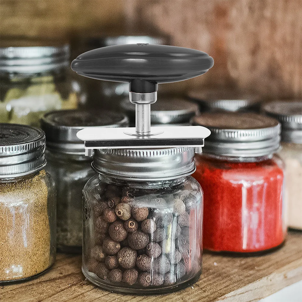 

2Pcs Multifunctional Can Opener Stainless Steel Jar Bottle and Lid Opener Tool Portable Heavy Duty Camping Kitchen Gadget