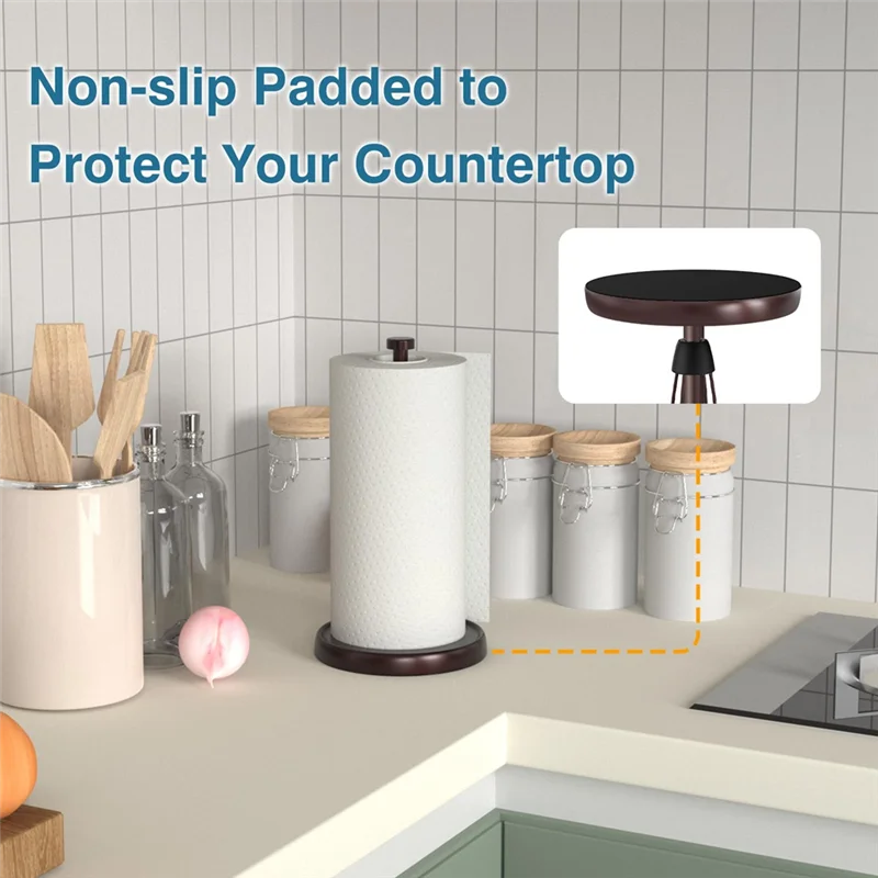 

AB11-держатель для бумажных полотенец, утяжеленное базовое кольцо, держатель для бумажных полотенец для кухни, аксессуары для домашнего декора