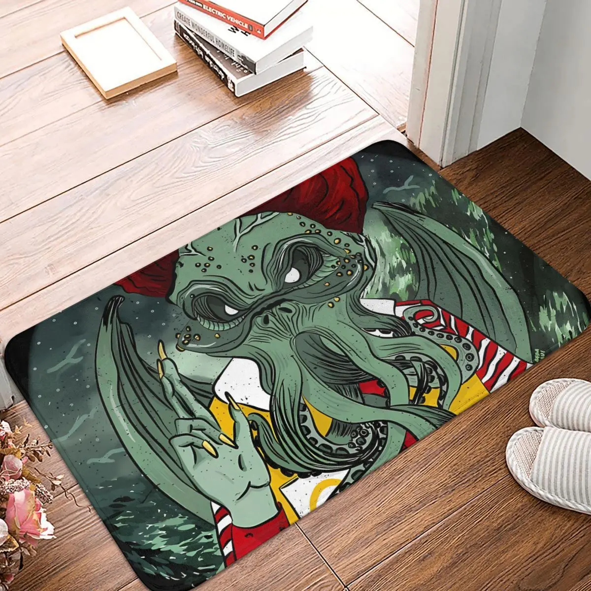 Cathulhu Movie Kitchen Non-Slip Carpet Mc Living Room Mat Welcome Doormat Home Decoration Rug