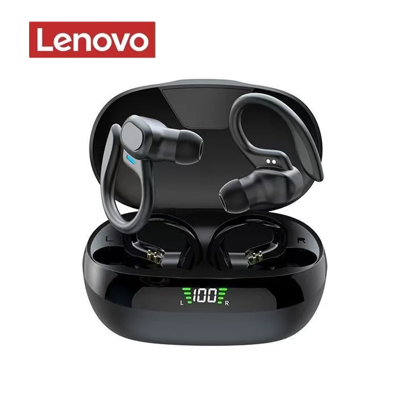 الأصلي لينوفو الأذن هوك Ture سماعة لاسلكية تعمل بالبلوتوث سماعات HiFI ستيريو الرياضة سماعة رأس مقاومة للماء مع هيئة التصنيع العسكري TWS سماعة #3