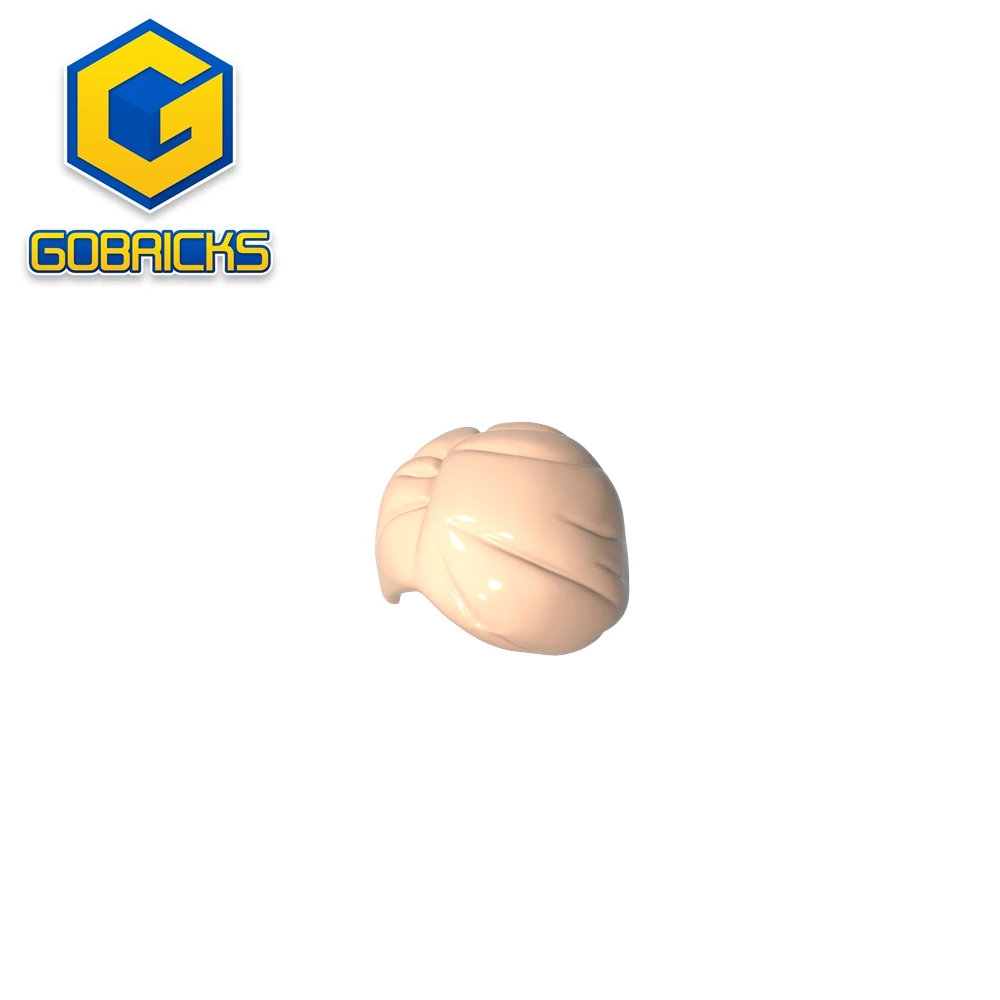 

Building Blocks GDS-2172 Minifig Hair Short Smooth and Right Parting [Plain] compatible with lego 15500 children's DIY Technical