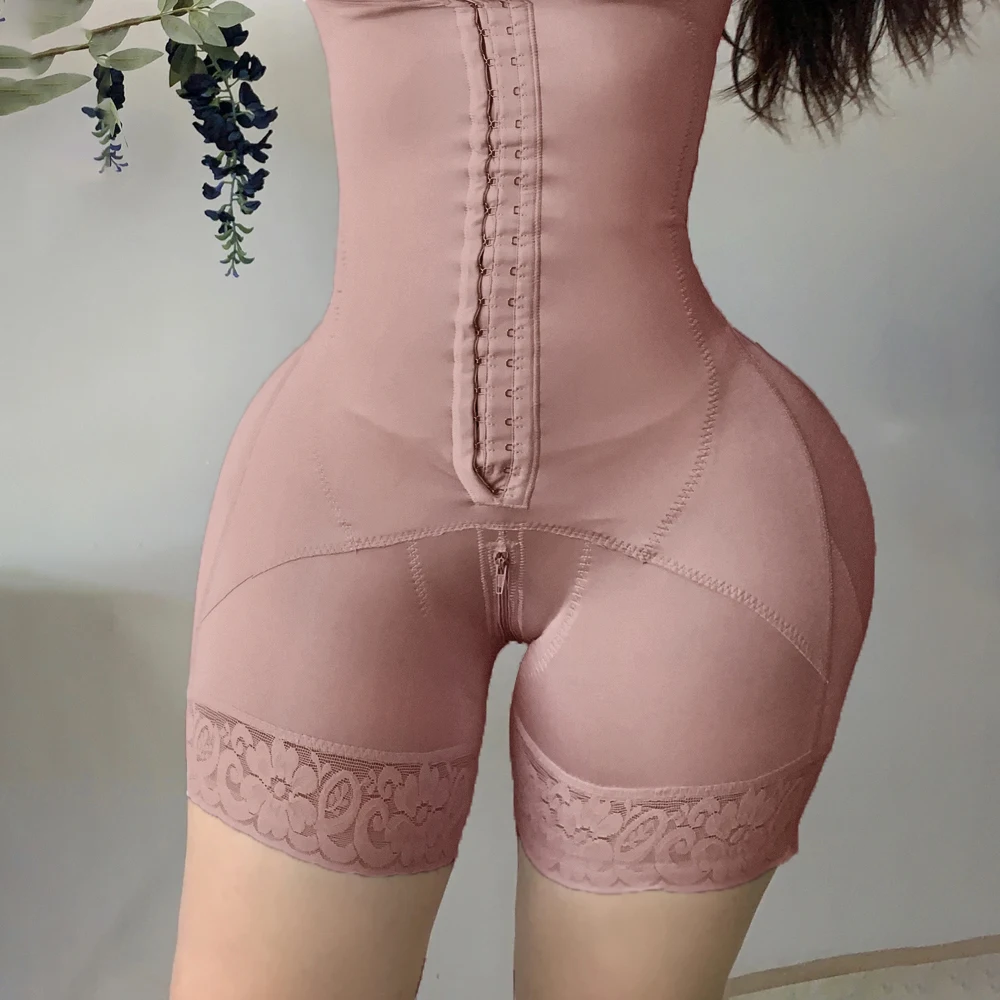 Shapewear For Women Tummy Control Fajas Colombianas Butt Lifter Body Shaper Front Hooks shapewear bodysuit