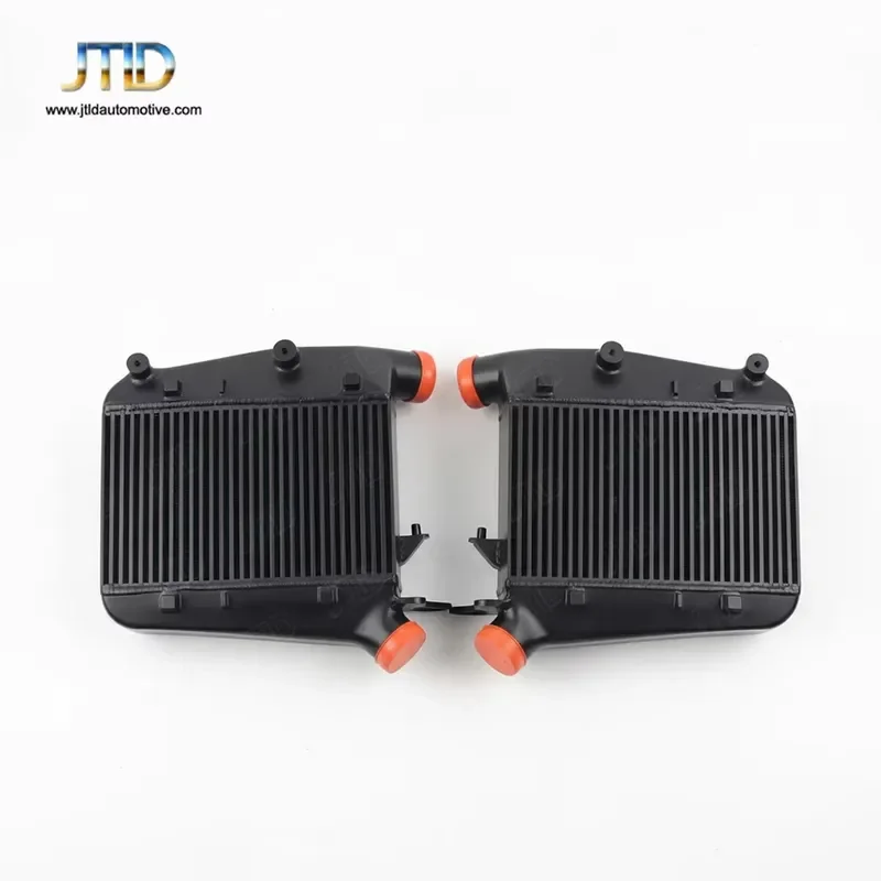 JT-PC179 High Performance Twin Intercooler Kit for Audi RS6 RS7 C8 4.0 Bi Turbo 2 Piece Set Aluminum Direct Fit FMIC