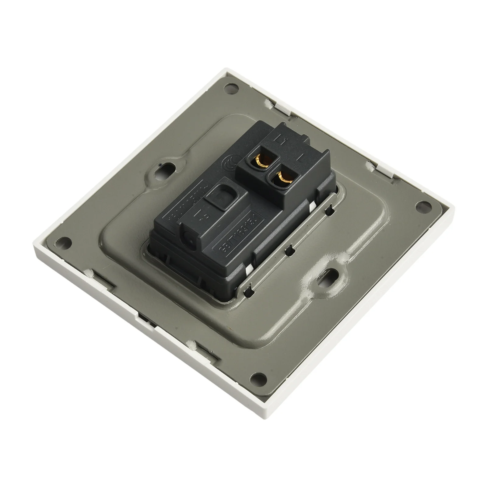 86mm*86mm*39mm Doorbell Switch White Doorbell Switch ABS Plastic AC220V for durable Material 5A Electrical Current