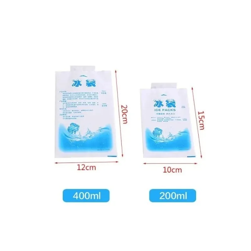 50PCS Gel Ice Pack Reusable Cold Therapy Compress Pouch for Sports Pain Relief Swelling First Aid Heat Stroke Cooling Storage