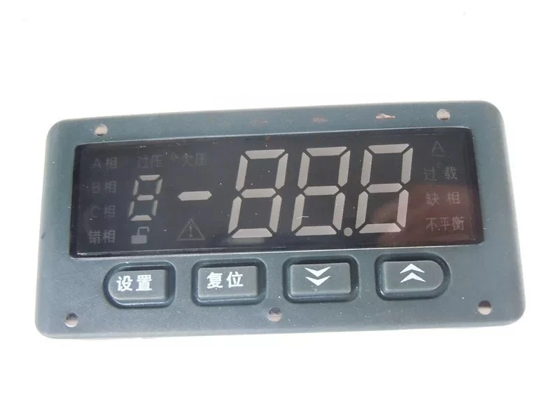 Cold storage air conditioner compressor motor non-parallel phase loss overload protection current display SM601