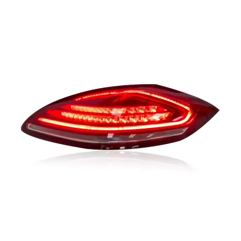 SJC Auto Car Tail Lights For Porsche Panamera 2010-2013 970.1 to 970.2 LED Rear Lamp Tail Light