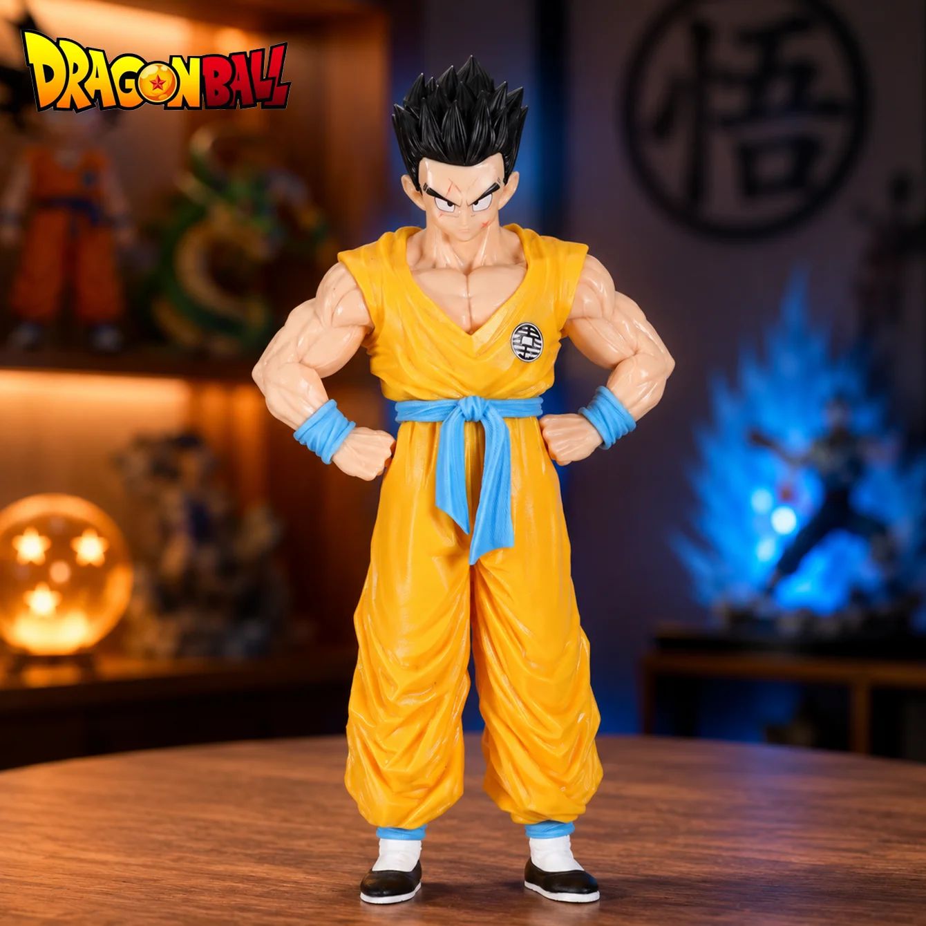Yamcha Figur, DB Figur, Dragon Ball, Anime Figur, Anime Merch Geschenk für Freunde zum Geburtstag, Anime Charakter Statue Ornament, Desktop Dekoration, Sammlerfigur, Feiertagsgeschenk